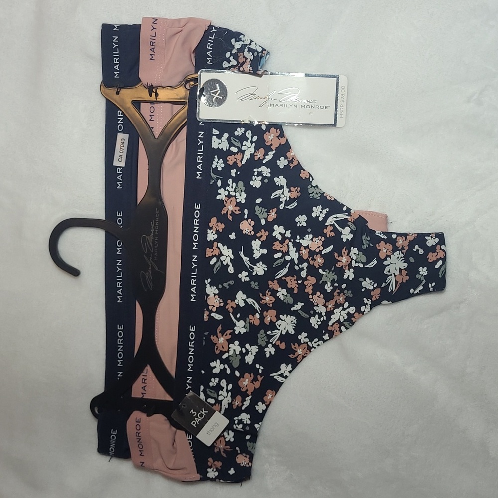 Marilyn Monroe Thong 3 Pack
